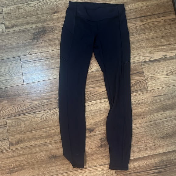 Lululemon Speed Up Tight, 28” size 6. Navy Blue - Picture 5 of 7